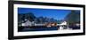 Harbor and Boats Hamnoey Lofoten Norway-null-Framed Photographic Print