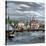 Harbor and Custom-House in Salem, Massachusetts, Circa 1870-null-Stretched Canvas