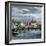 Harbor and Custom-House in Salem, Massachusetts, Circa 1870-null-Framed Giclee Print