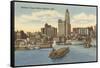 Harbor, Baltimore, Maryland-null-Framed Stretched Canvas