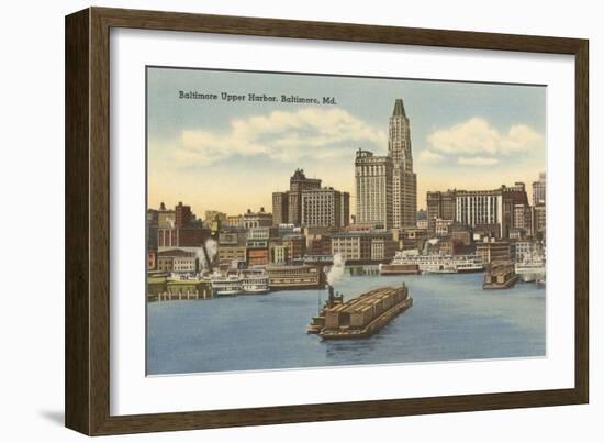 Harbor, Baltimore, Maryland-null-Framed Art Print