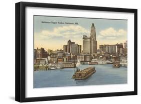 Harbor, Baltimore, Maryland-null-Framed Art Print