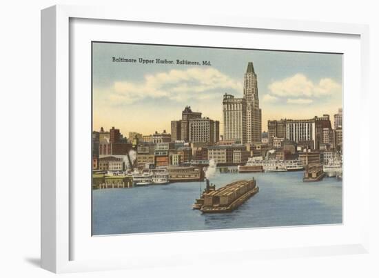 Harbor, Baltimore, Maryland-null-Framed Art Print