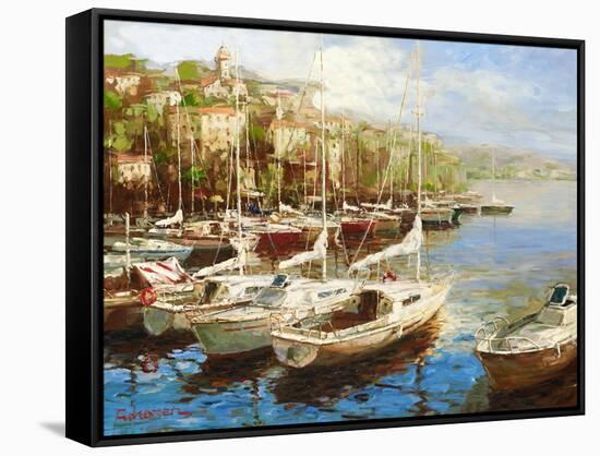 Harbor Bay-Furtesen-Framed Stretched Canvas