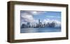 Harbor City Skylie Blue-Nish Nalbandian-Framed Art Print