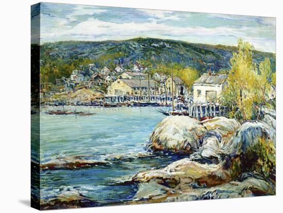 Harbor Day-Charles Reiffel-Stretched Canvas