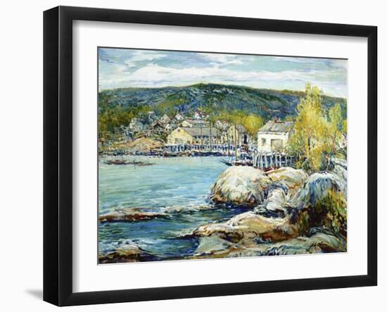 Harbor Day-Charles Reiffel-Framed Art Print