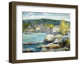 Harbor Day-Charles Reiffel-Framed Art Print