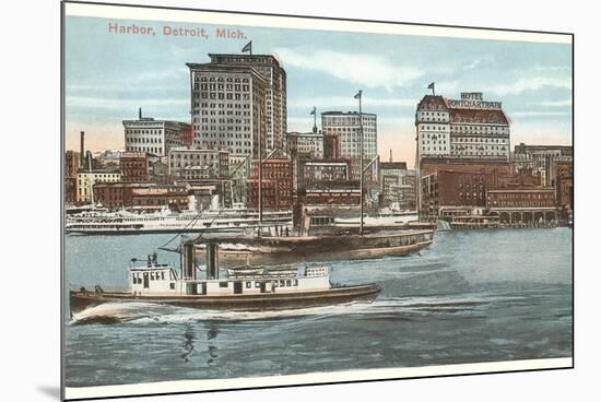 Harbor, Detroit, Michigan-null-Mounted Art Print