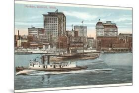 Harbor, Detroit, Michigan-null-Mounted Art Print