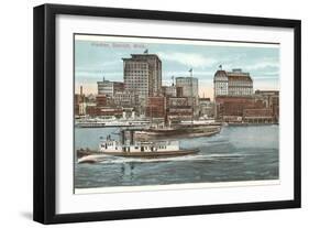 Harbor, Detroit, Michigan-null-Framed Art Print