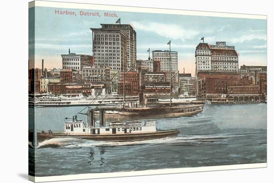 Harbor, Detroit, Michigan-null-Stretched Canvas