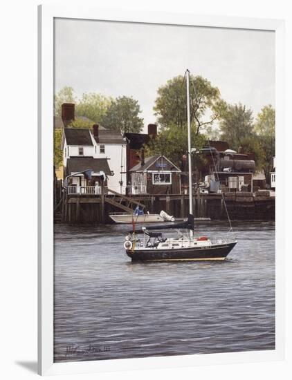Harbor Edge-David Knowlton-Framed Premium Giclee Print