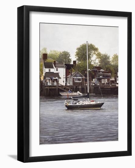 Harbor Edge-David Knowlton-Framed Giclee Print