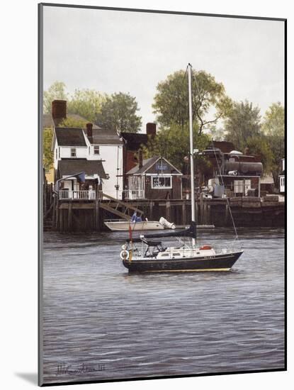 Harbor Edge-David Knowlton-Mounted Giclee Print