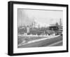 Harbor Entrance and Illinois Steel Works, So. Chicago-null-Framed Photo