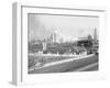 Harbor Entrance and Illinois Steel Works, So. Chicago-null-Framed Photo