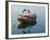 Harbor Fishing Boat, Lesvos, Mytilini, Aegean Islands, Greece-Walter Bibikow-Framed Photographic Print