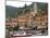 Harbor Front, Portofino, Riviera di Levante, Liguria, Italy-Walter Bibikow-Mounted Photographic Print