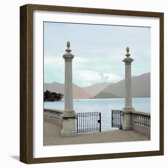 Harbor Garden Gates-Alan Blaustein-Framed Photographic Print