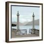 Harbor Garden Gates-Alan Blaustein-Framed Photographic Print