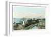 Harbor, Hampton Roads-null-Framed Art Print