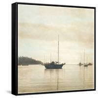 Harbor II-Amy Melious-Framed Stretched Canvas