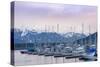 Harbor In Haines-Brenda Petrella Photography LLC-Stretched Canvas