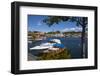 Harbor in Idyllic Grimstad, Sorlandet, Aust-Agder, Norway, Scandinavia, Europe-Doug Pearson-Framed Photographic Print