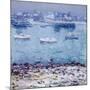 Harbor in Winter-Charles Kaelin-Mounted Giclee Print