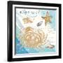 Harbor Island Crab-Julie Paton-Framed Art Print