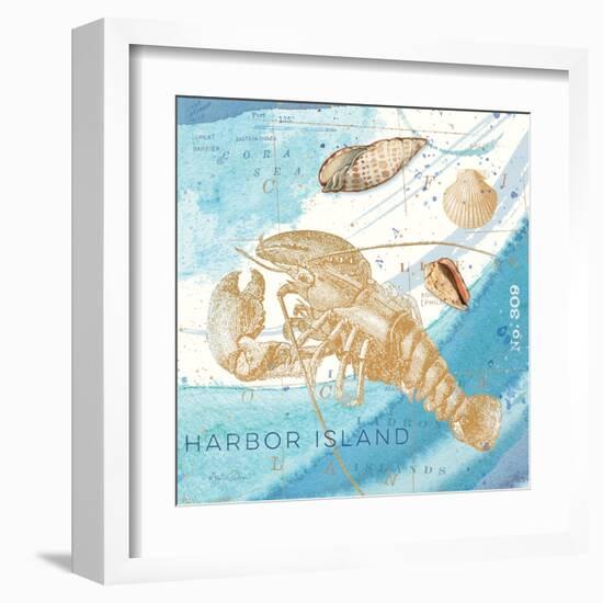 Harbor Island Lobster-Julie Paton-Framed Art Print