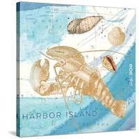 Harbor Island Lobster-Julie Paton-Stretched Canvas