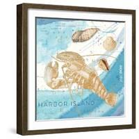 Harbor Island Lobster-Julie Paton-Framed Art Print