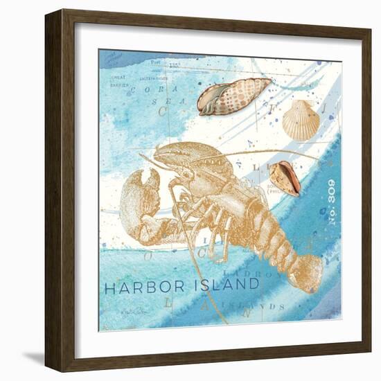 Harbor Island Lobster-Julie Paton-Framed Art Print