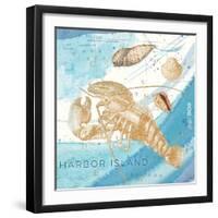 Harbor Island Lobster-Julie Paton-Framed Art Print