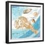 Harbor Island Lobster-Julie Paton-Framed Art Print