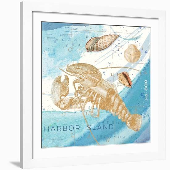 Harbor Island Lobster-Julie Paton-Framed Art Print