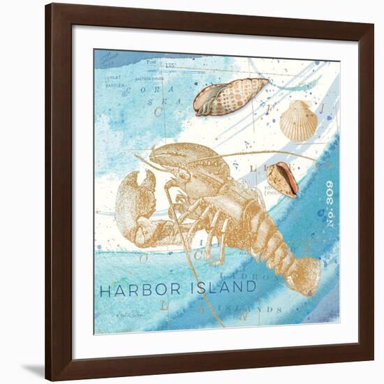 Harbor Island Lobster-Julie Paton-Framed Art Print