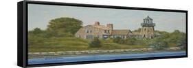 Harbor Light View-Bruce Dumas-Framed Stretched Canvas