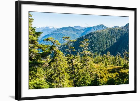 Harbor Mountain, Baranof Island, Alexander Archipelago, Southeast Alaska, USA-Mark A Johnson-Framed Photographic Print