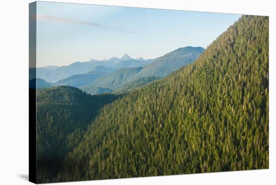 Harbor Mountain, Baranof Island, Alexander Archipelago, Southeast Alaska, USA-Mark A Johnson-Stretched Canvas