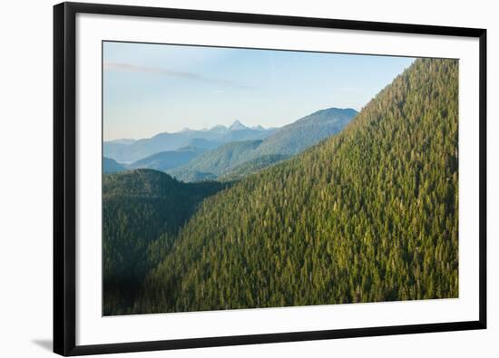 Harbor Mountain, Baranof Island, Alexander Archipelago, Southeast Alaska, USA-Mark A Johnson-Framed Photographic Print