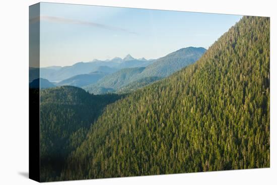 Harbor Mountain, Baranof Island, Alexander Archipelago, Southeast Alaska, USA-Mark A Johnson-Stretched Canvas