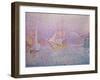 Harbor of Marseille-Paul Signac-Framed Giclee Print