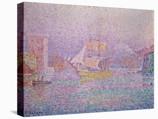 Harbor of Marseille-Paul Signac-Stretched Canvas