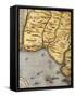 Harbor of Palos-Abraham Ortelius-Framed Stretched Canvas