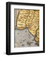 Harbor of Palos-Abraham Ortelius-Framed Giclee Print