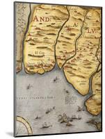 Harbor of Palos-Abraham Ortelius-Mounted Giclee Print