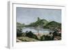 Harbor of Rio De Janeiro, Brazil, 1870s-null-Framed Giclee Print